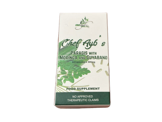 Chef Ayb’s Paragis Moringa and Guyabano 60 Capsules