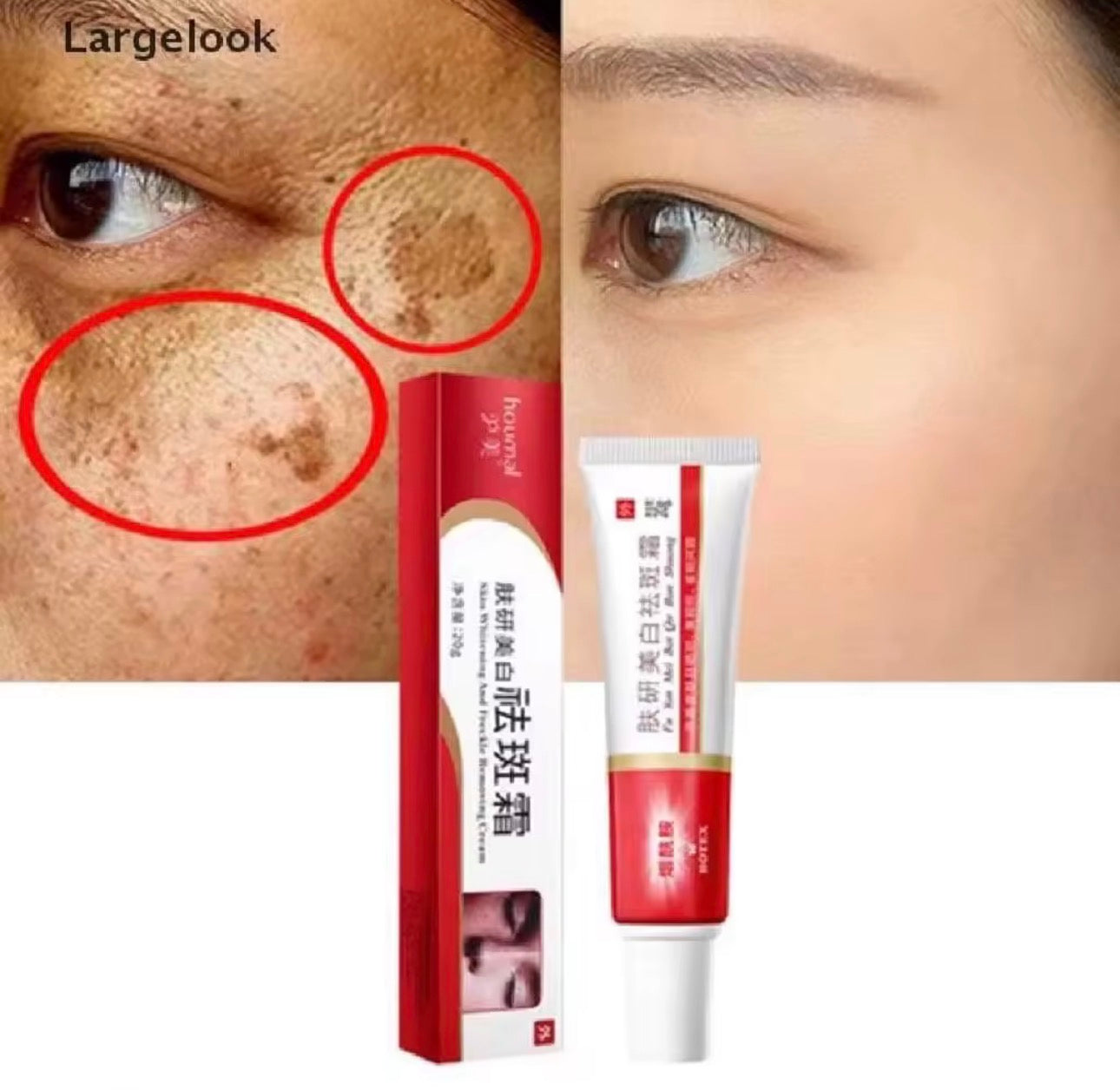 Pekas Whitening & Freckle Removing Cream