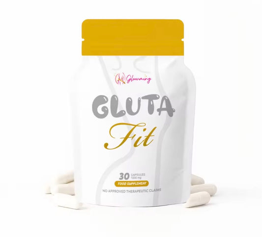 Glowming Gluta Fit Capsules | L Glutathione + Marine Collagen w/ L Carnitine