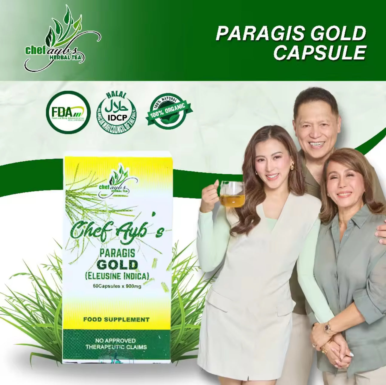 Chef Ayb’s Paragis Gold 60 Capsules