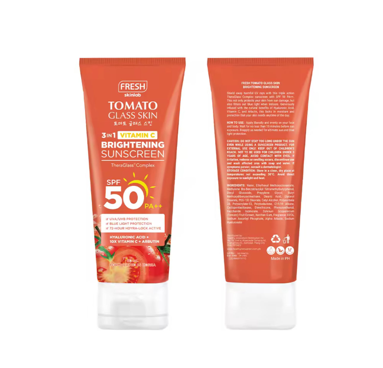 FRESH Skinlab Tomato Glass Skin Serum Sunscreen 50ml