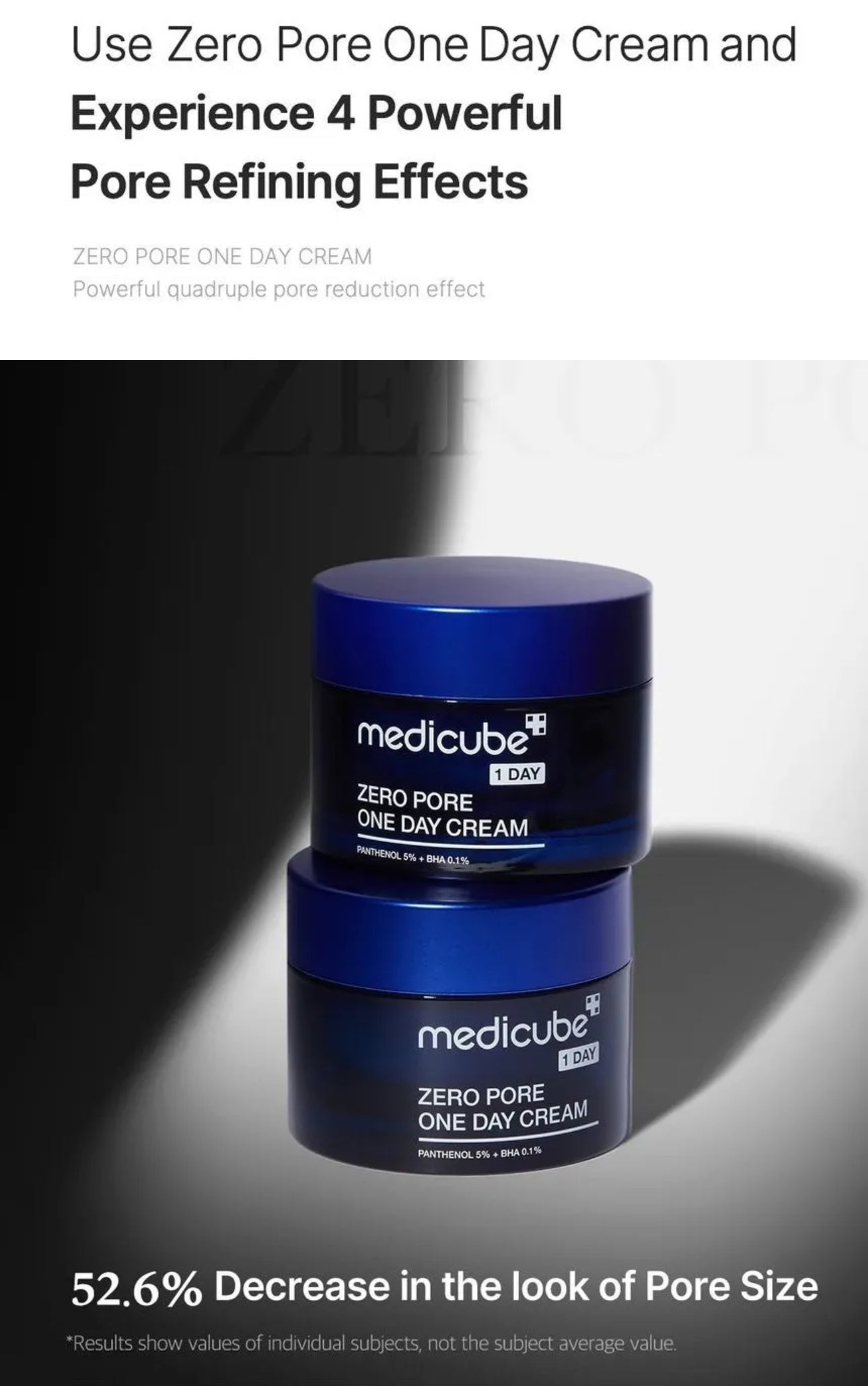 Medicube Zero Pore One Day Cream | 50ml