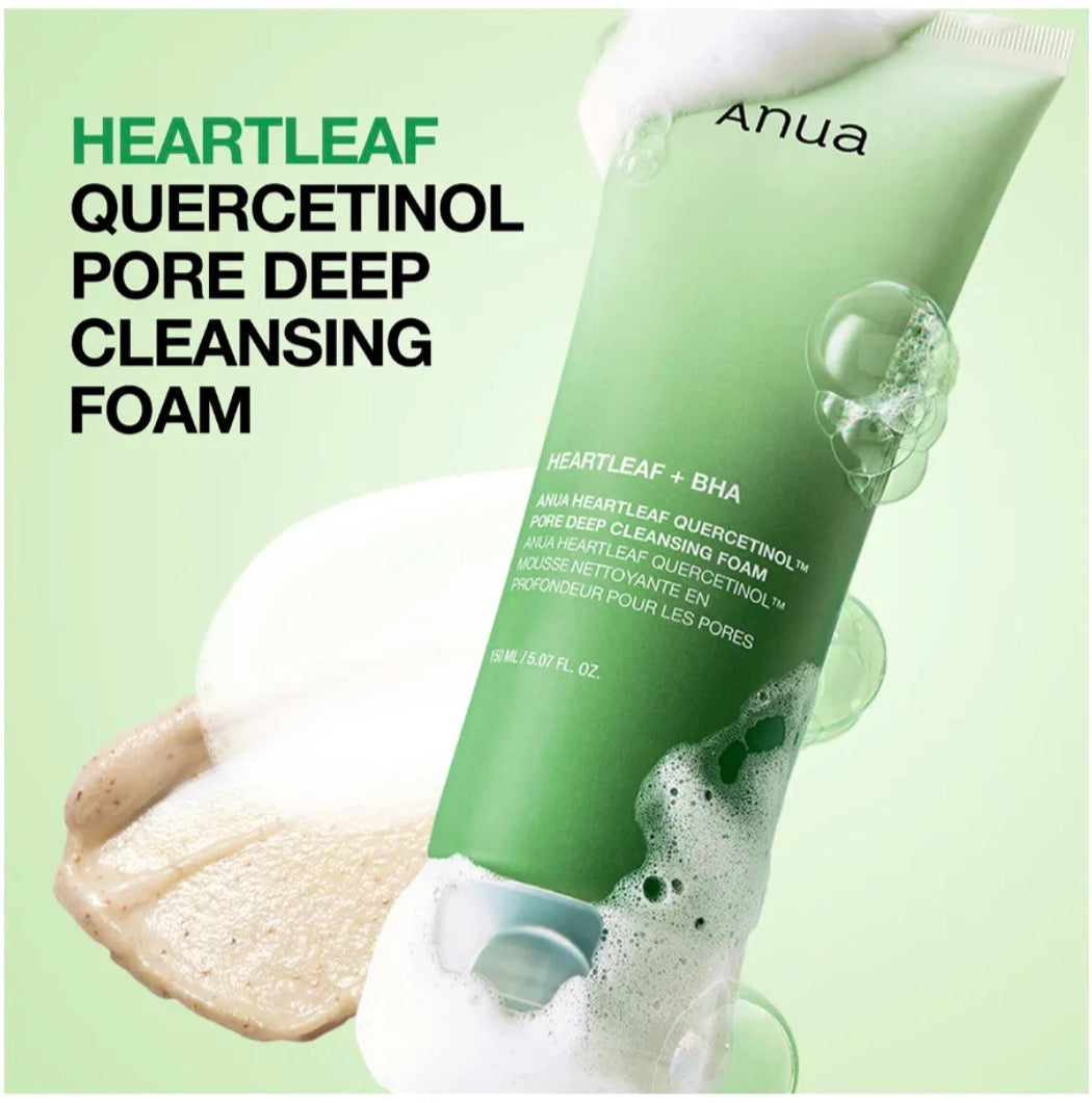 ANUA Heartleaf + BHA Pore Deep Cleansing Foam | 150ml