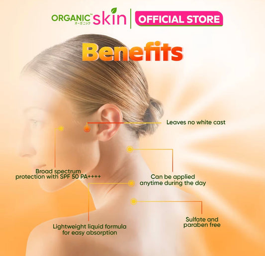 Organic Skin Papaya & Kojic Sun Protect Spray SPF50 PA++++ | 100ml