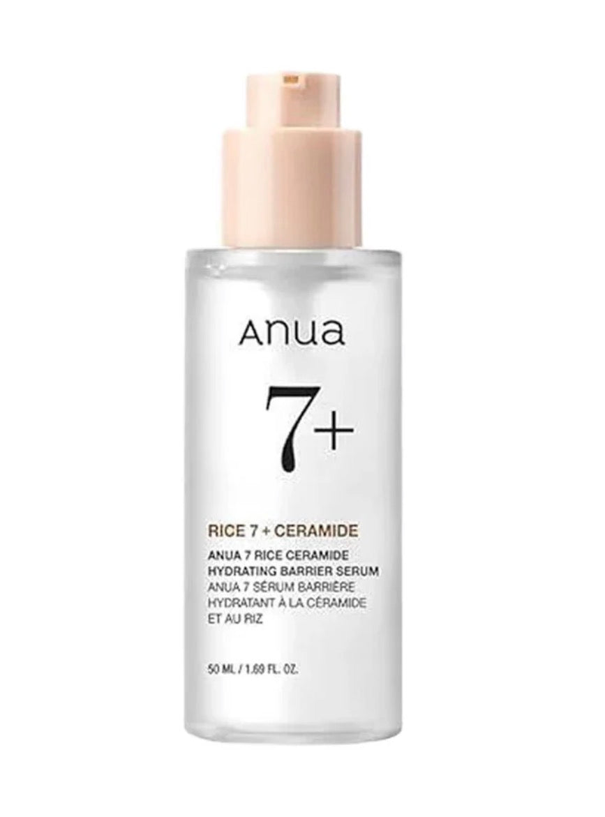 ANUA Rice 7 Ceramide Hydrating Barrier Serum 50ml