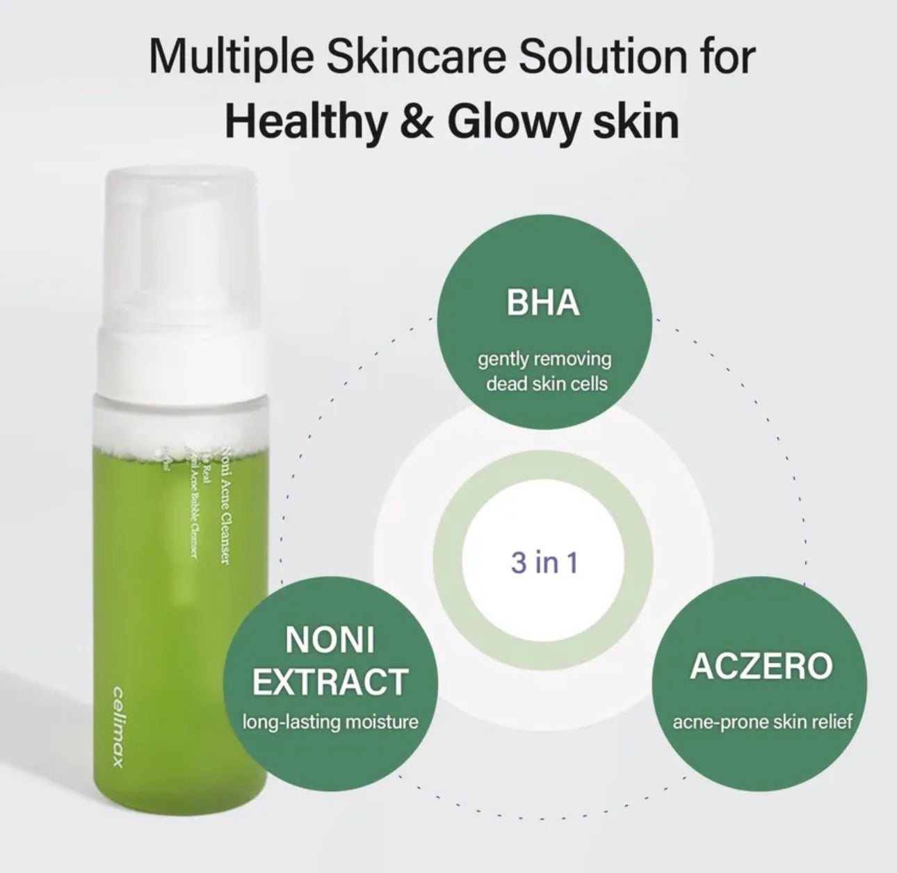 Celimax Noni Acne Bubble Cleanser