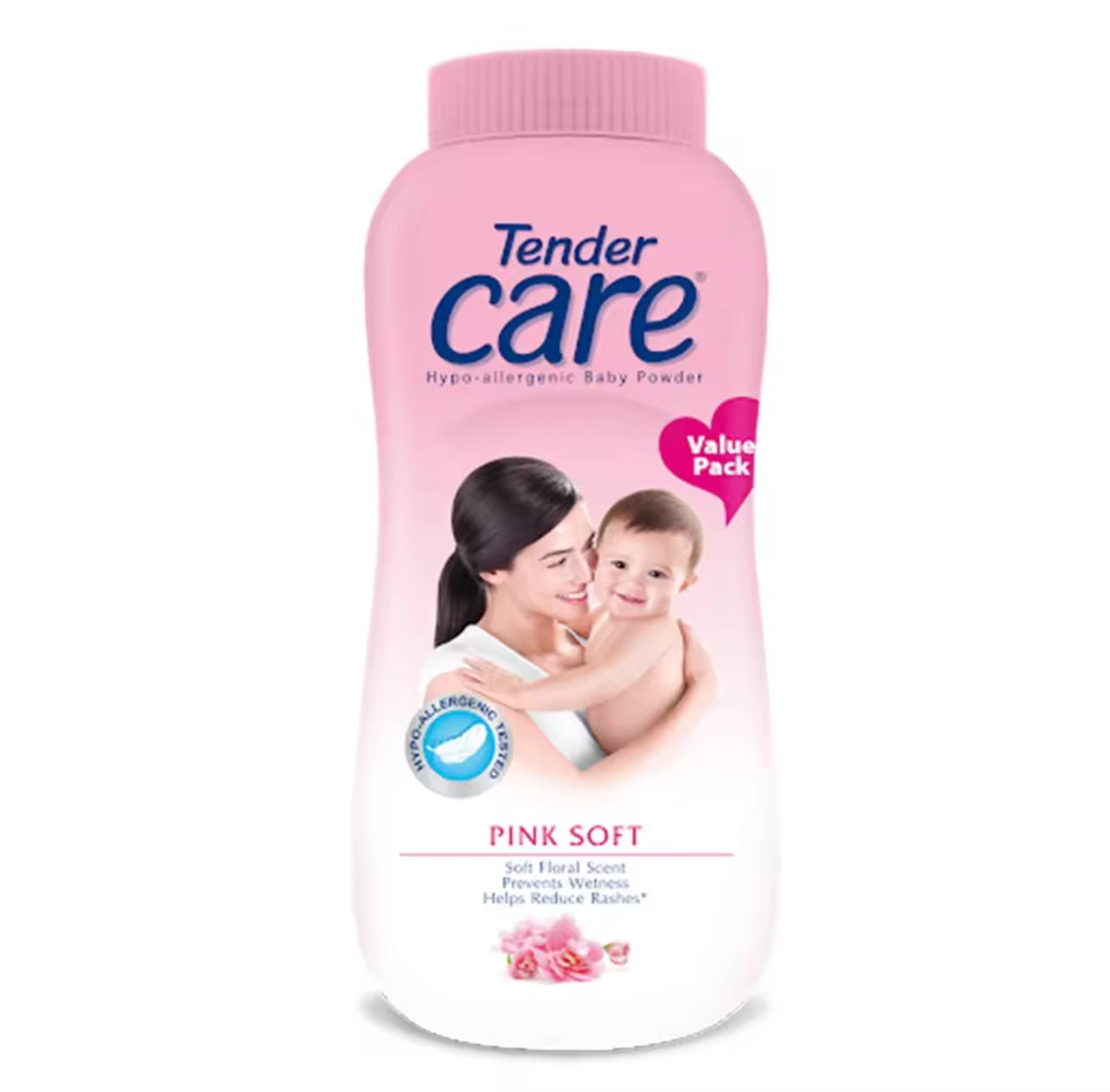 Tender Care Hypoallergenic Baby Powder – Pink Soft | 200g
