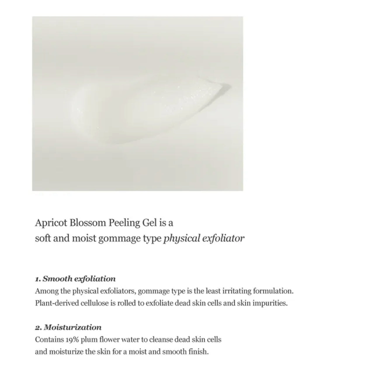 Beauty of Joseon Apricot Blossom Peeling Gel | 100ML