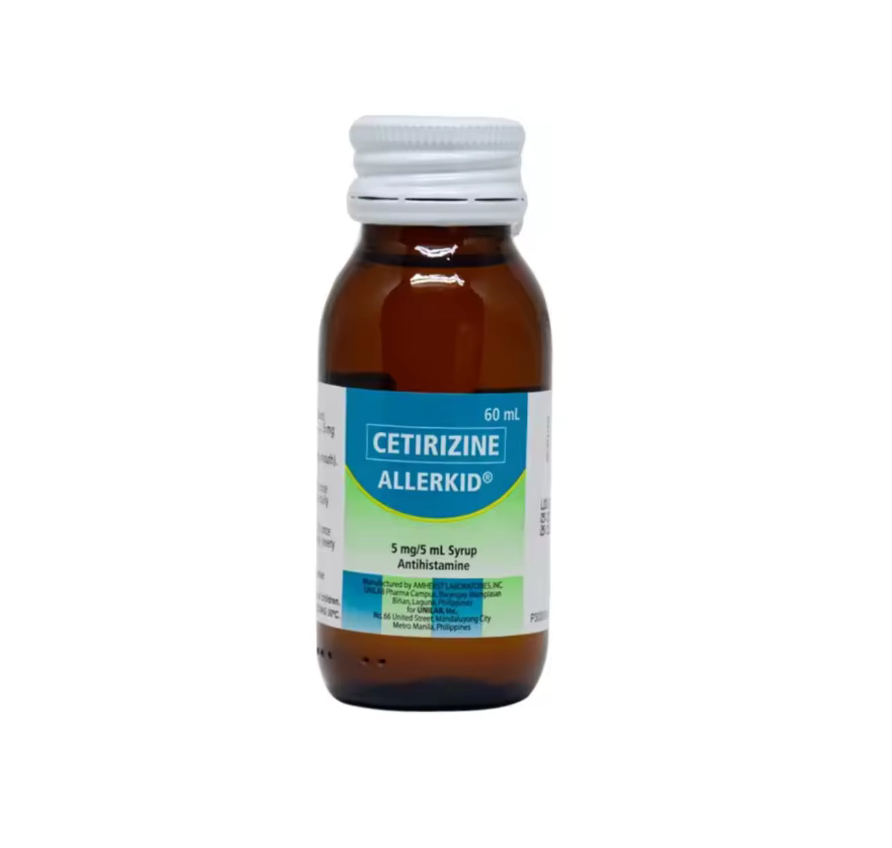 Ceritizine ALLERKID SYRUP | 5mg/5ml | 60ML