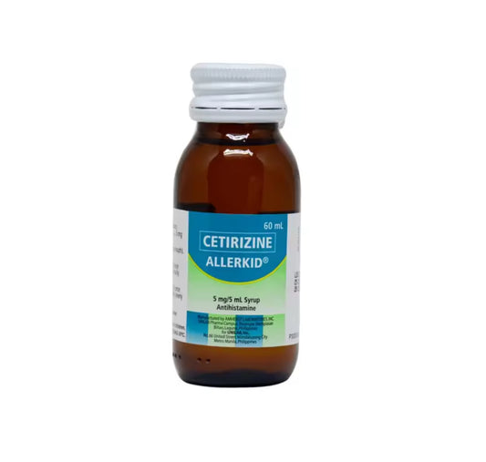 Ceritizine ALLERKID SYRUP | 5mg/5ml | 60ML