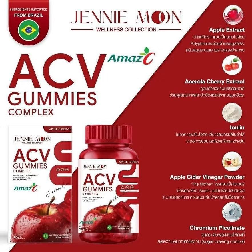 Jennie Moon ACV Gummies Complex 30gummies