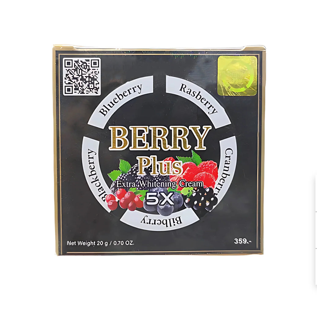 Berry Plus Extra Whitening Cream 5X | Authentic from Thailand