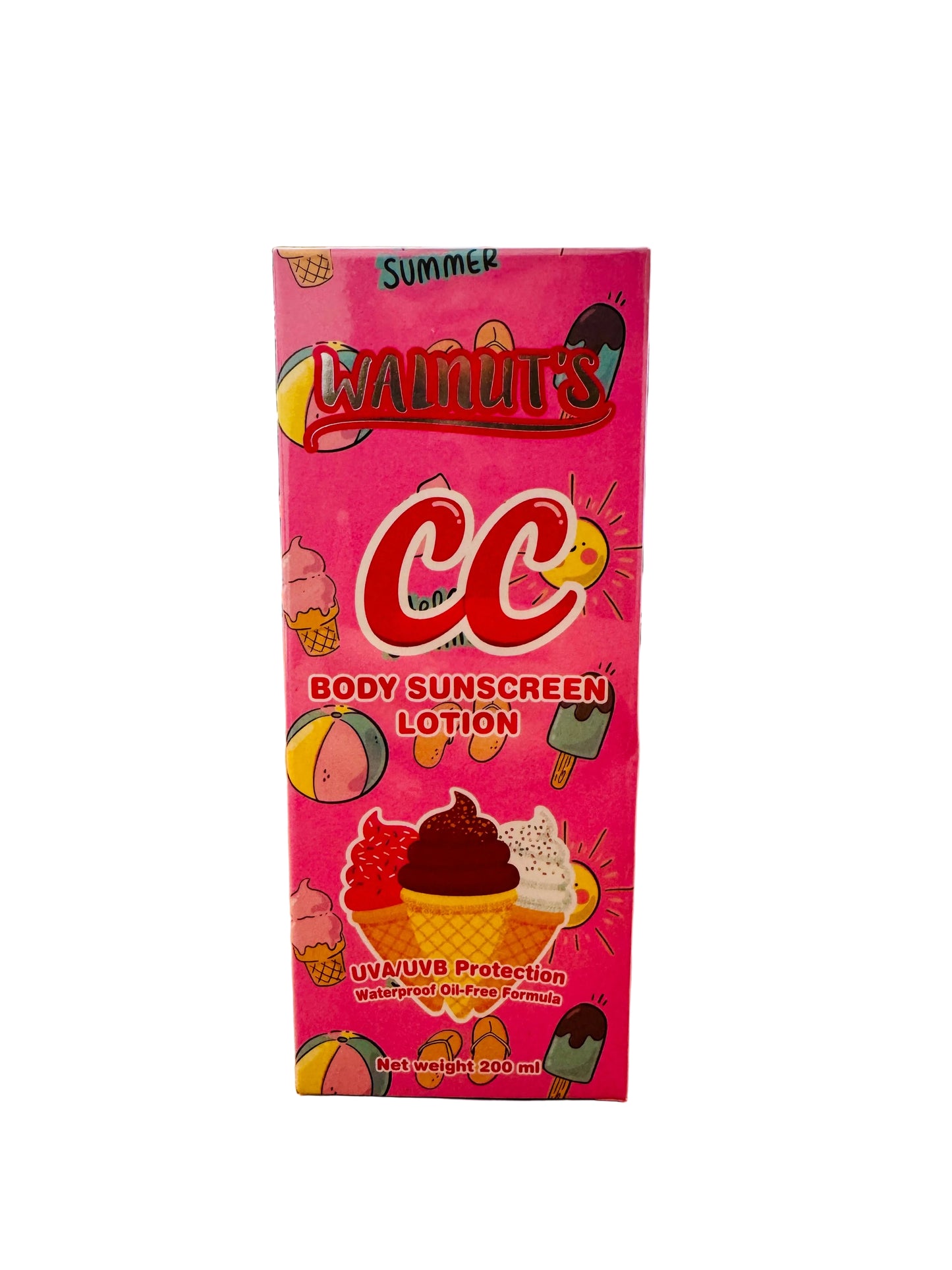 Walnut’s CC Body Sunscreen Lotion | 200ml