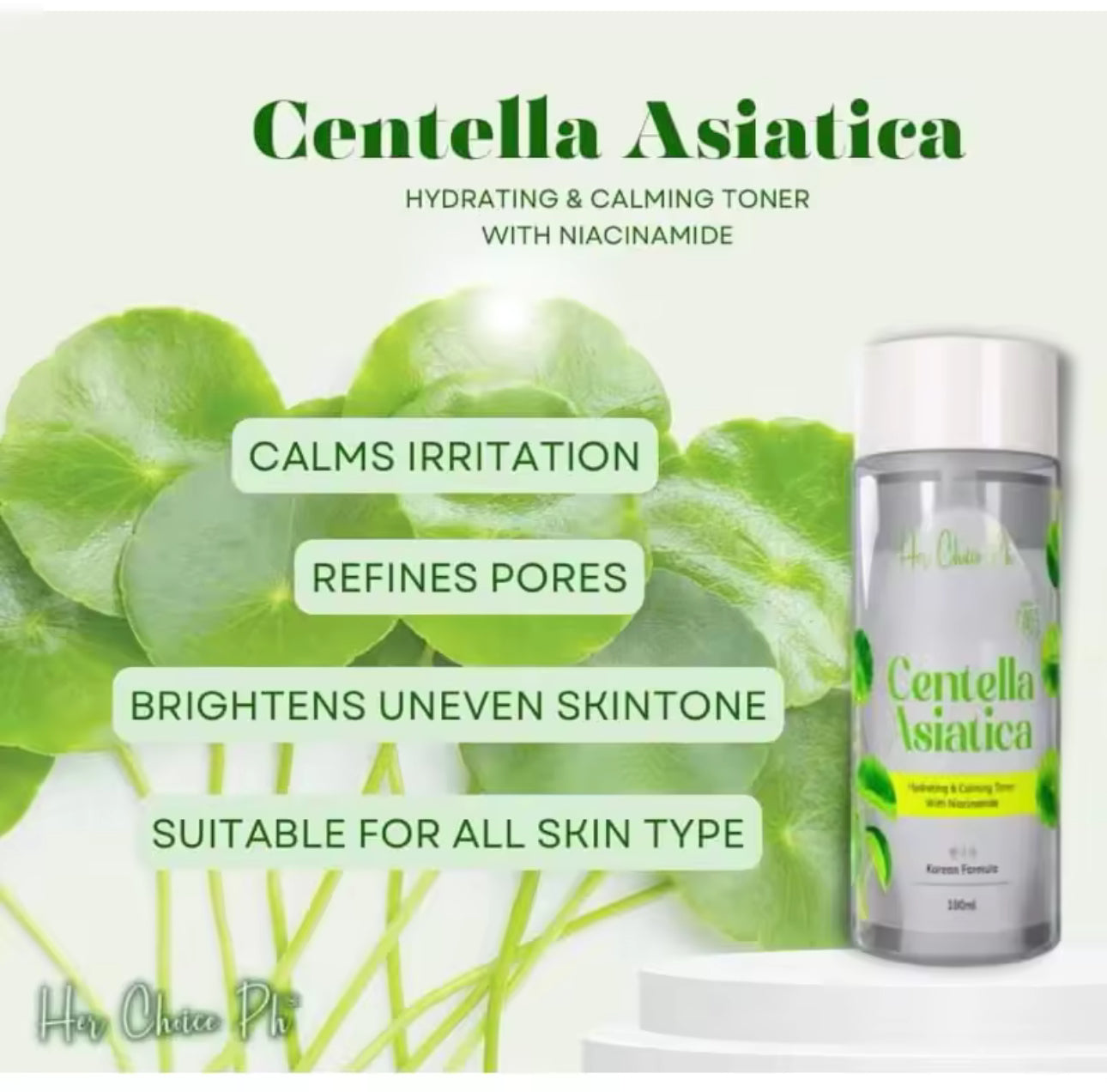 Her Choice Ph Centella Asiatica Premium Repair Set