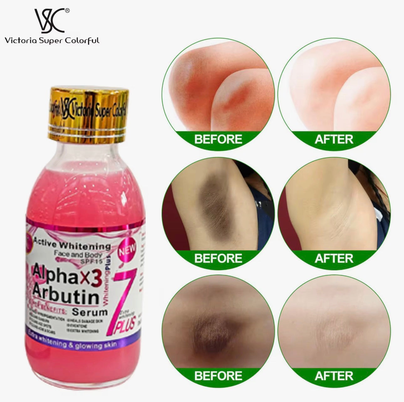 Alpha X3 Arbutin Whitening Serum SPF15 | 125ml | 7PLUS