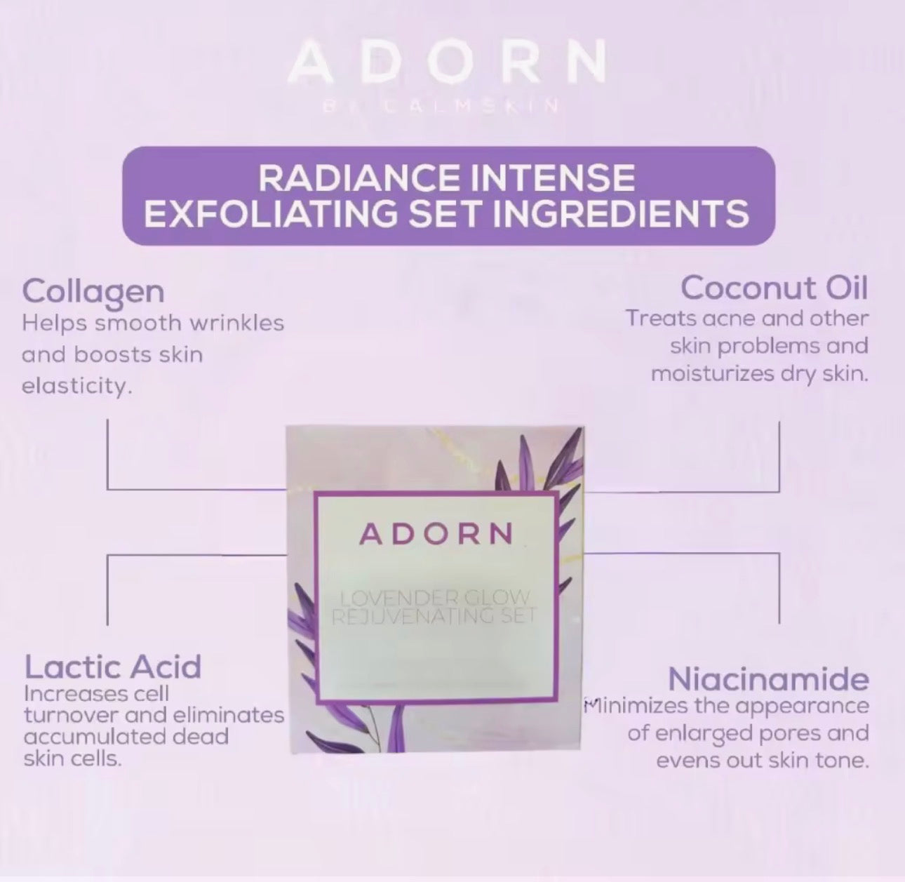 ADORN Intense Exfoliating Set | Rejuvenating set