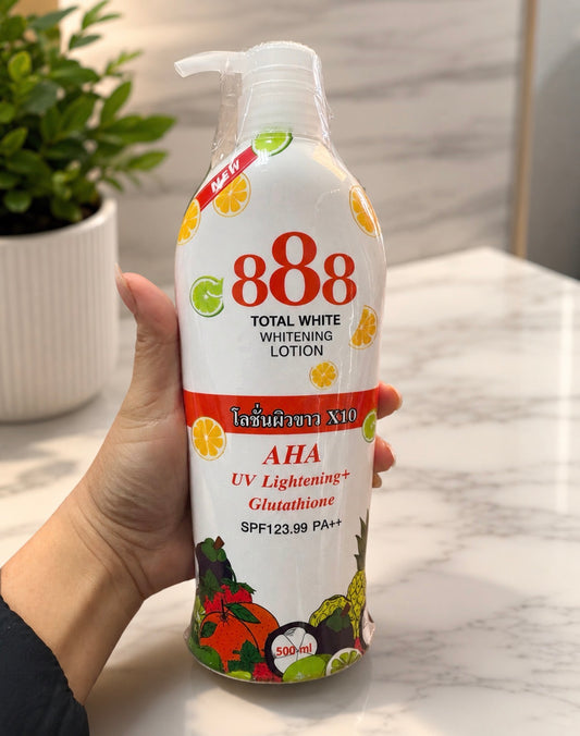 888 Total White Whitening Lotion | 500ml
