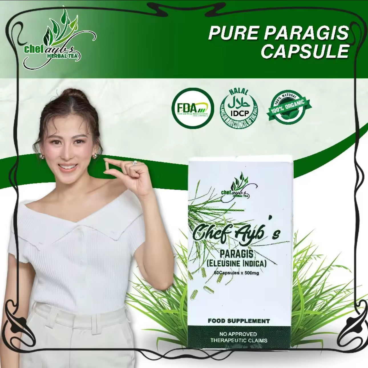 Chef Ayb’s Paragis 60 Capsules