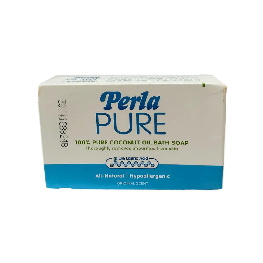 Perla Pure Coconut Oil Bath Soap 125g