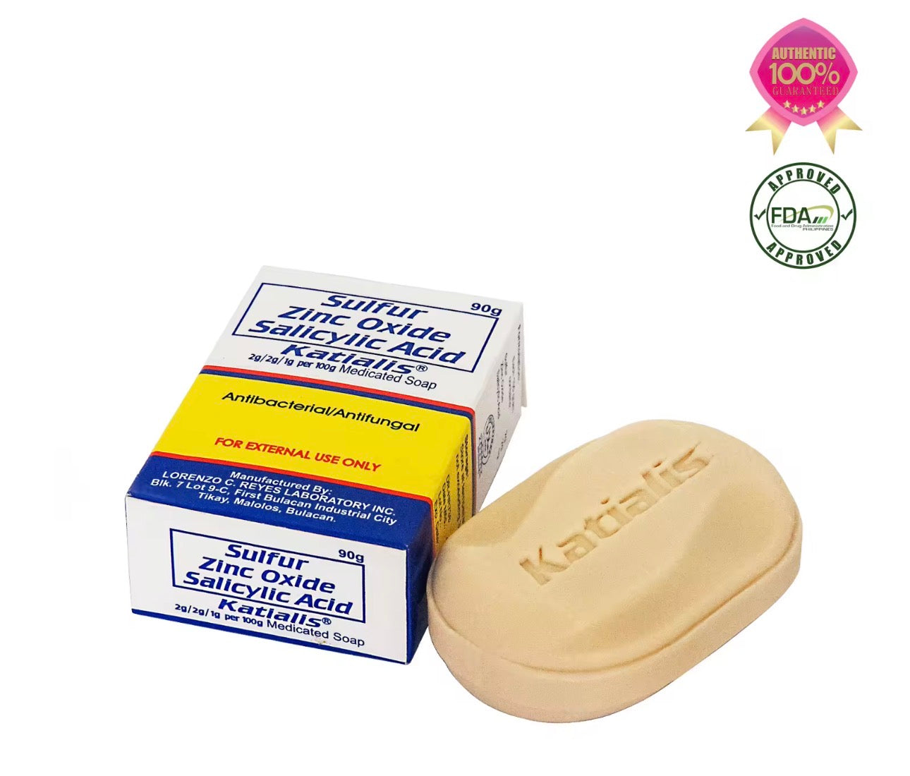 Katialis Medicated Soap | 90g | Antibacterial & Antifungal
