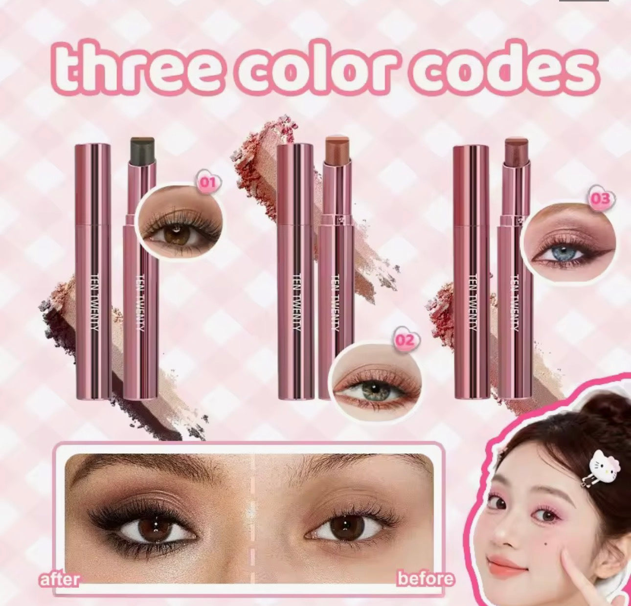 Ten Twenty 3-in-1 Eyeshadow Stick