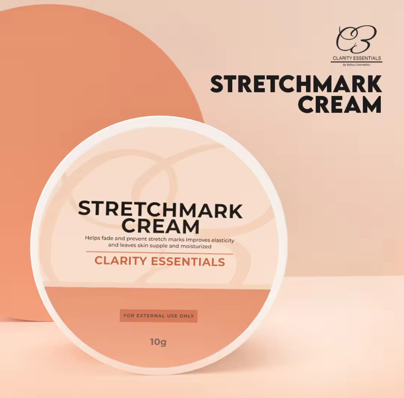 Stretchmark Cream 150g | Clarity Essentials
