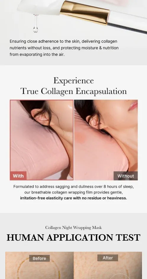 Medicube Collagen Night Wrapping Mask 75ml | authentic from Korea