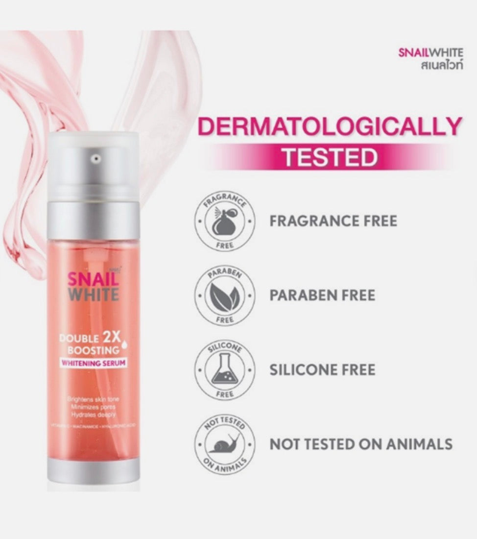 SNAILWHITE Double 2X Boosting Whitening Serum