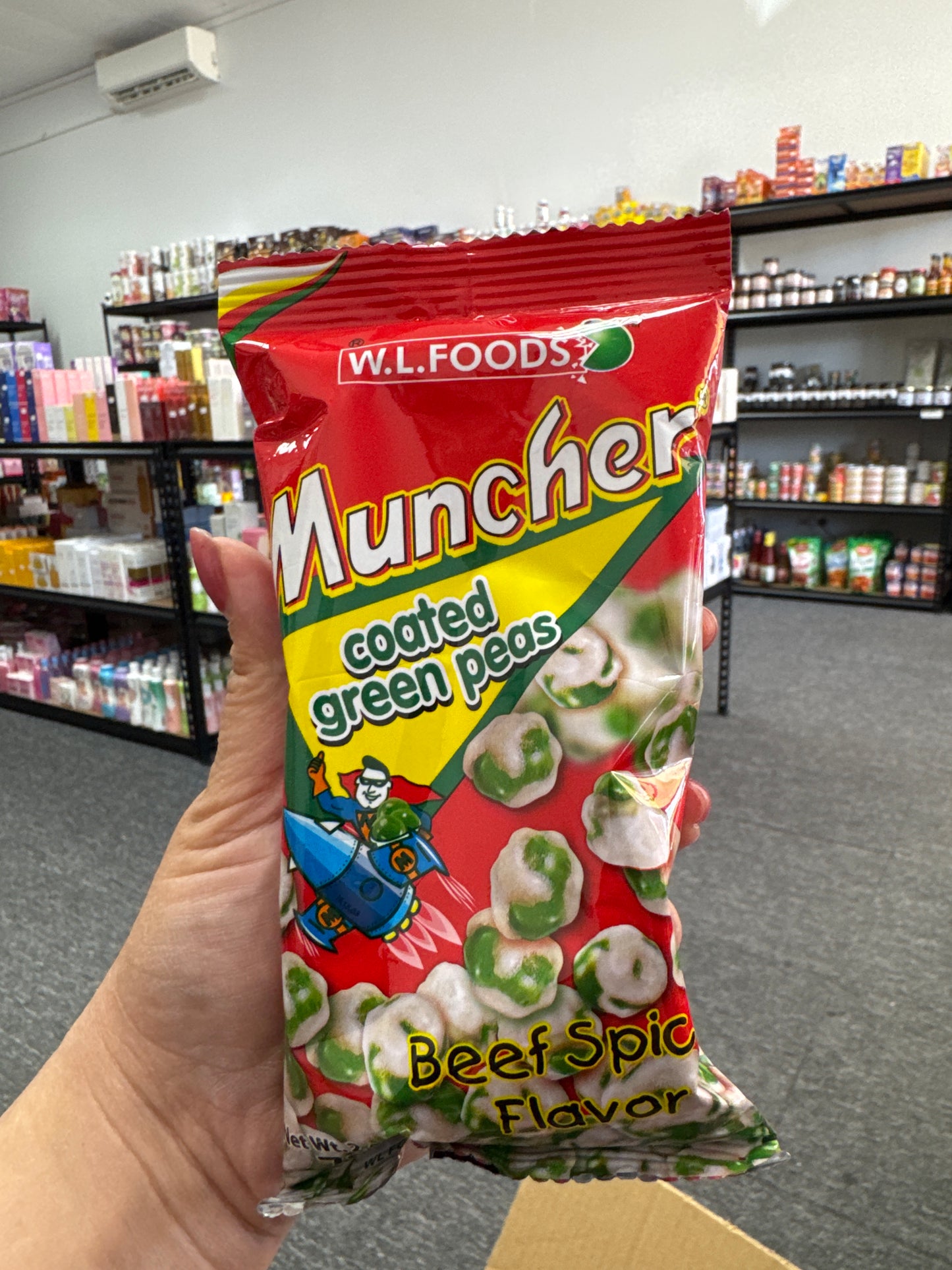 Muncher Green Peas 70g