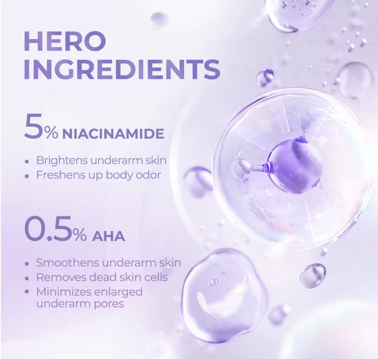 Grace & Glow Bright & Smooth Deodorant Serum | 50ml