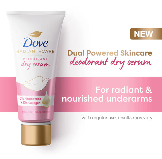 Dove Radiant Care | Niacinamide+ Vegan Collagen Dry Serum |40ml