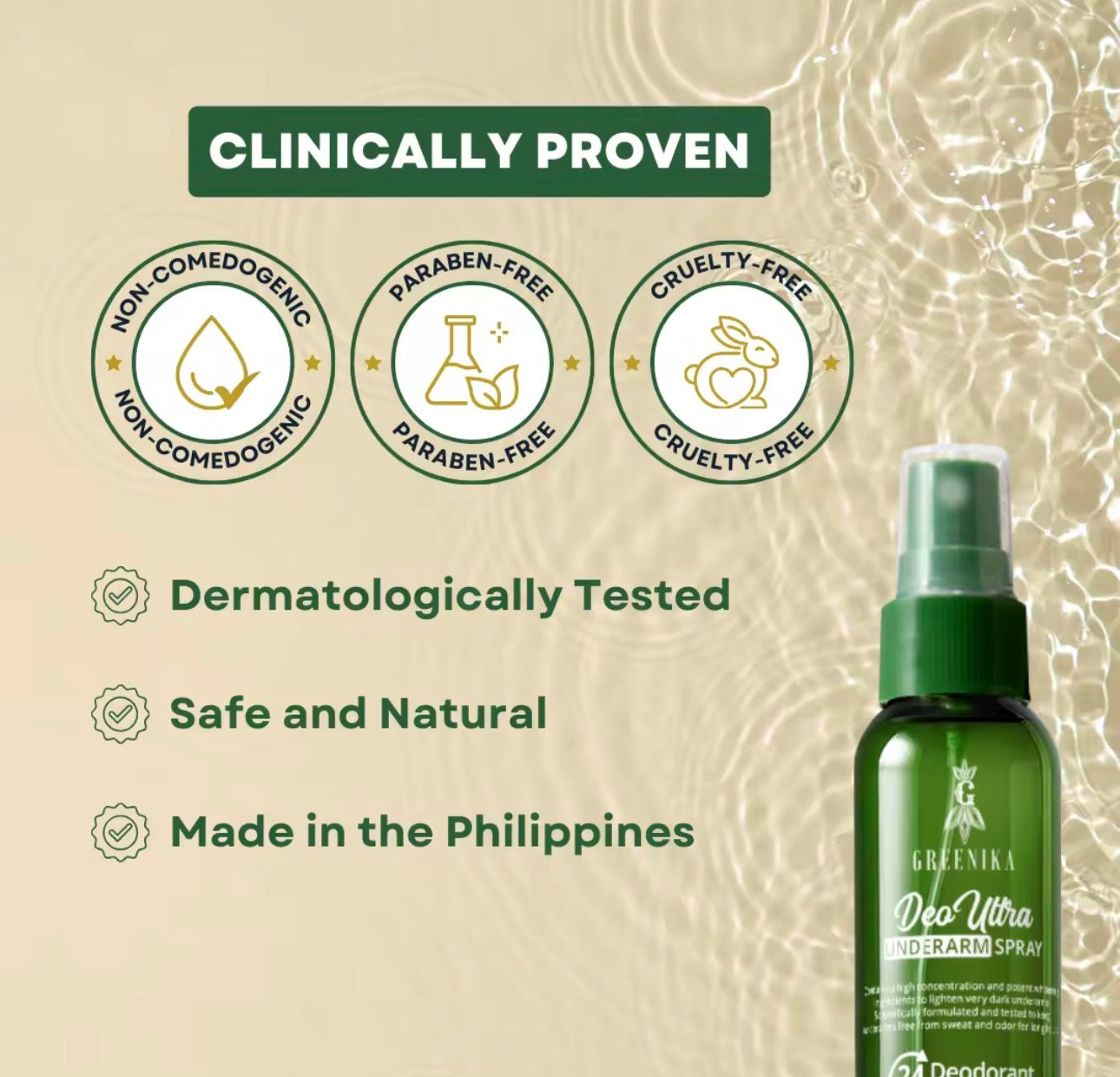 Greenika Deo Ultra Underarm Spray | 50ml