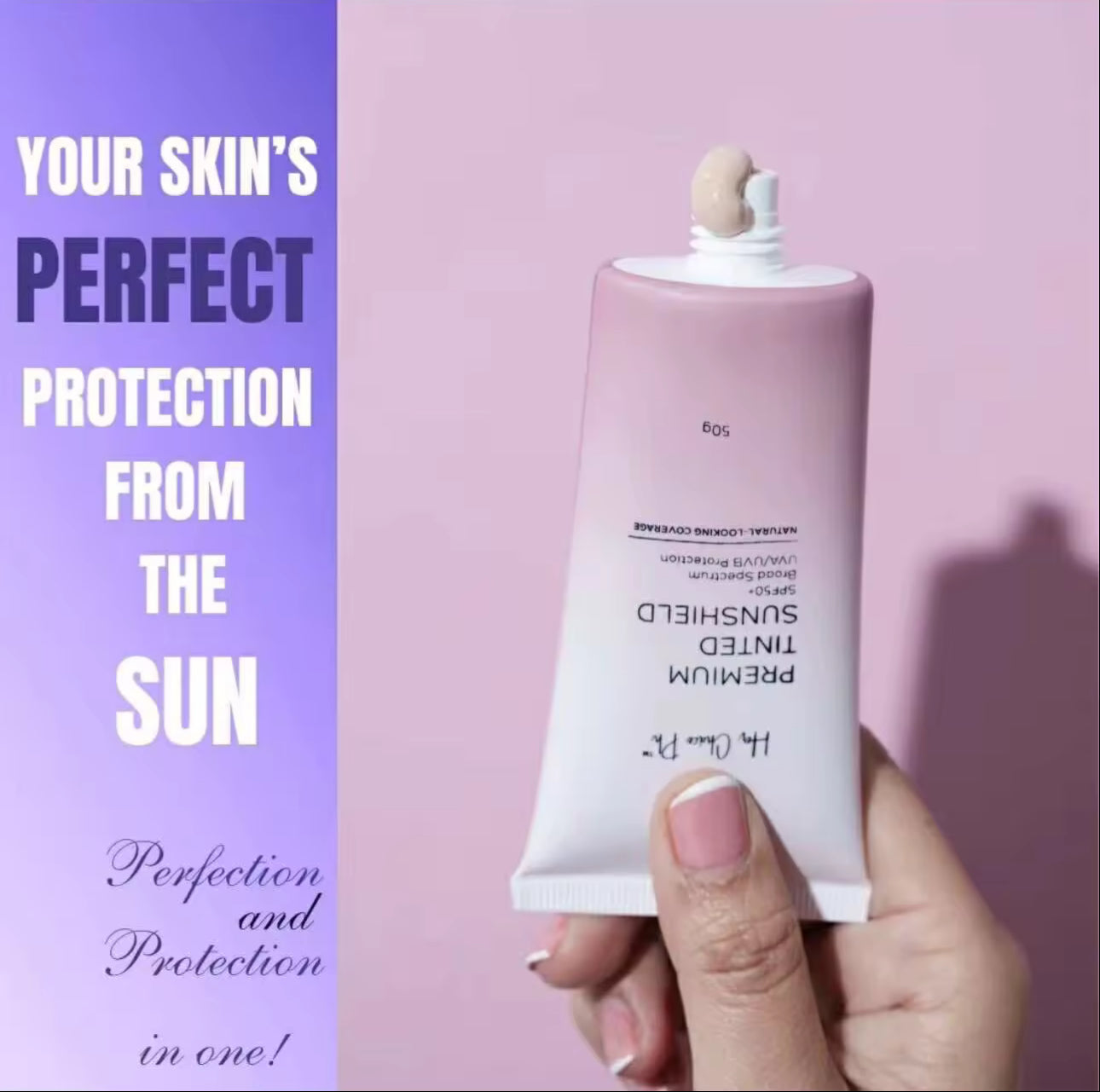 Her Choice Ph Premium Tinted Sunshield SPF50+ 💕