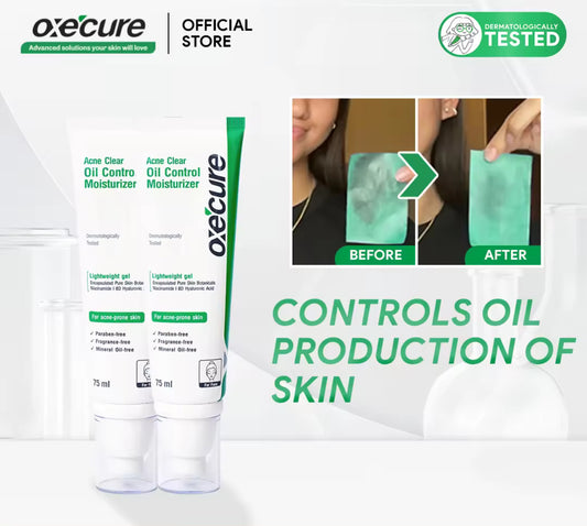 Oxecure Acne Clear Oil Control Moisturizer | 75ml