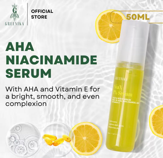 Greenika AHA Niacinamide Serum | 50ml