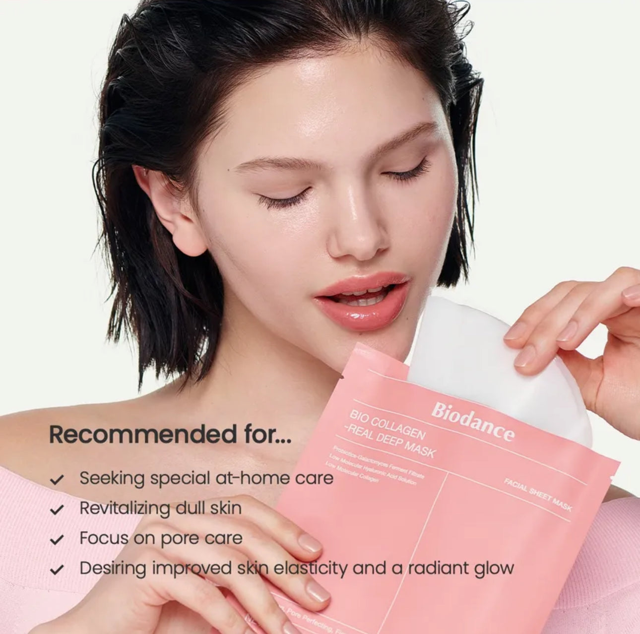 Biodance Collagen Real Deep Mask | 136g | 4sheet | authentic from Korea