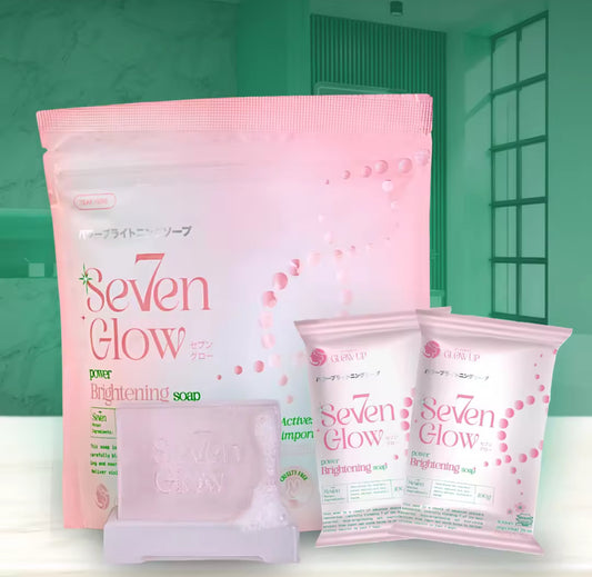 SevenGlow PowerBrightening Soap |100g | Glycerin Soaps |1pc