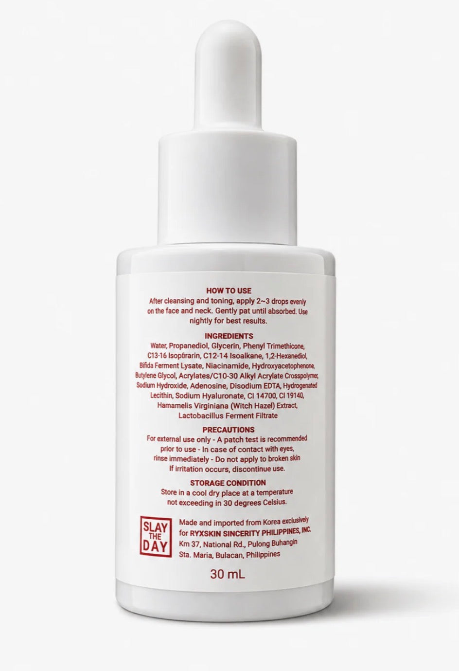 RYX Skin Sincerity HydraGlow+ Bright Night Serum | 30ml