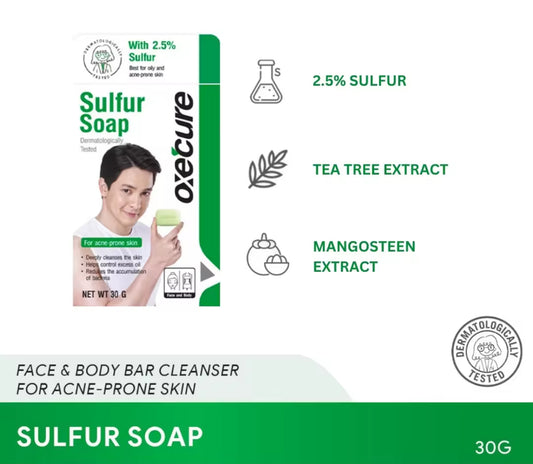 Oxecure Sulfur Soap 30g