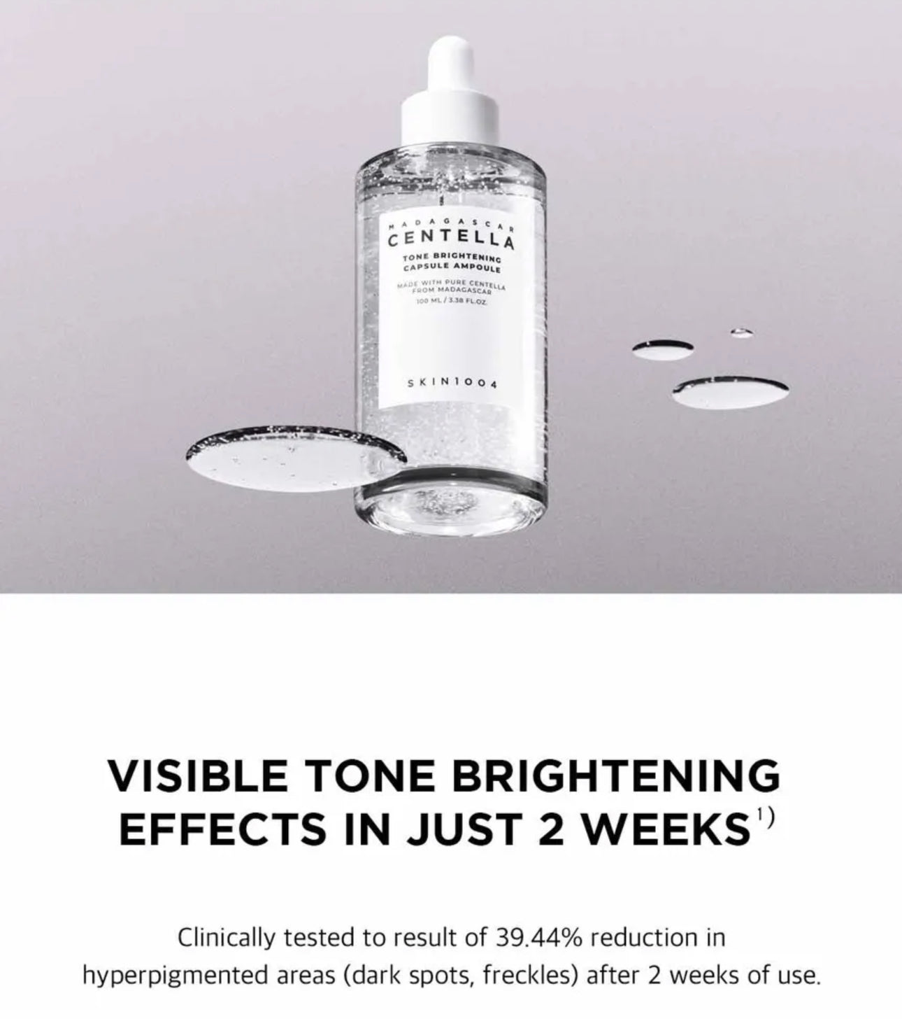Centella Tone Brightening Capsule Ampoule | 100ml | Skin1004 Madagascar