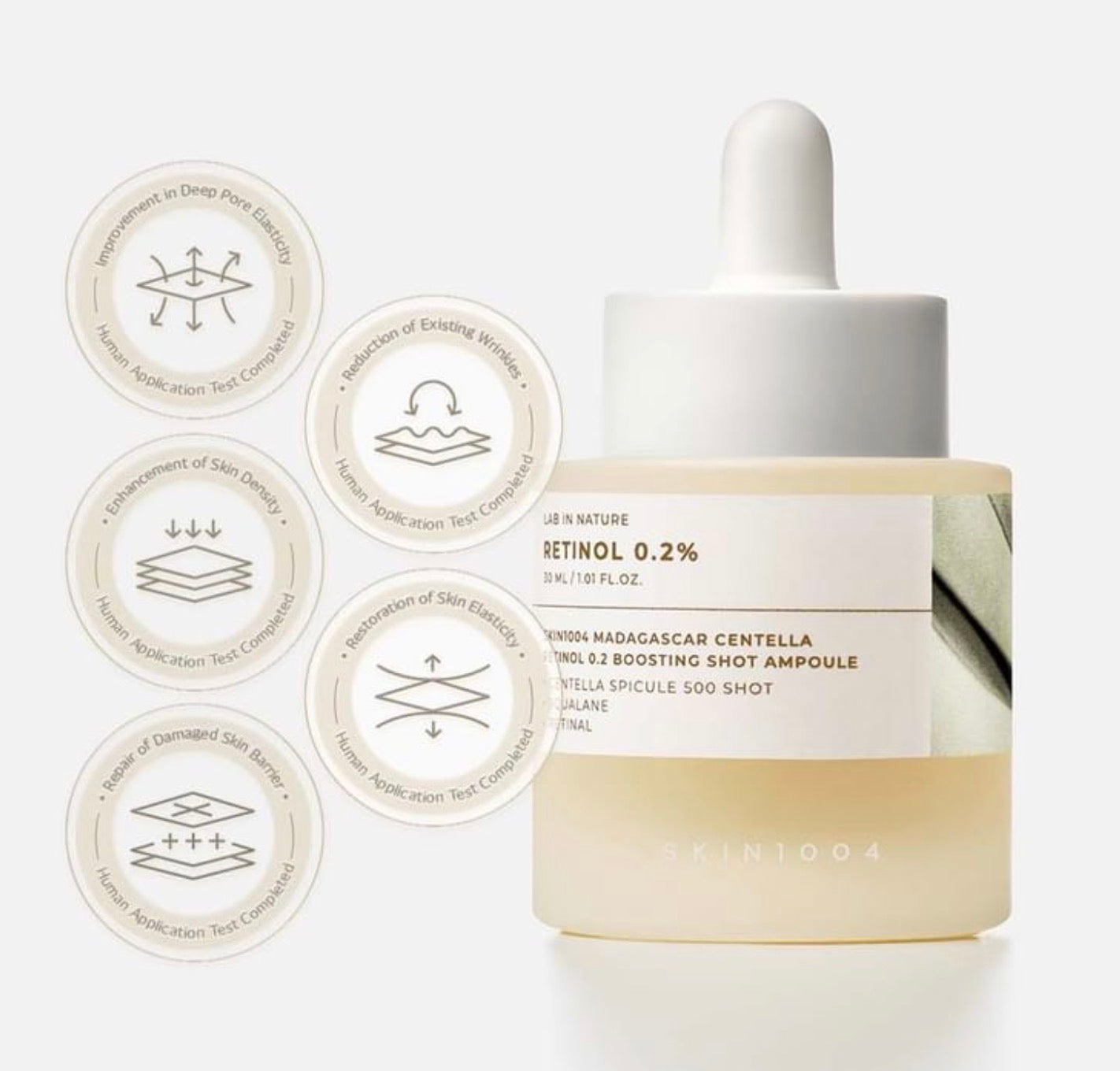 SKIN1004 Madagascar Centella Retinol 0.2% Boosting Shot Ampoule | 30ml