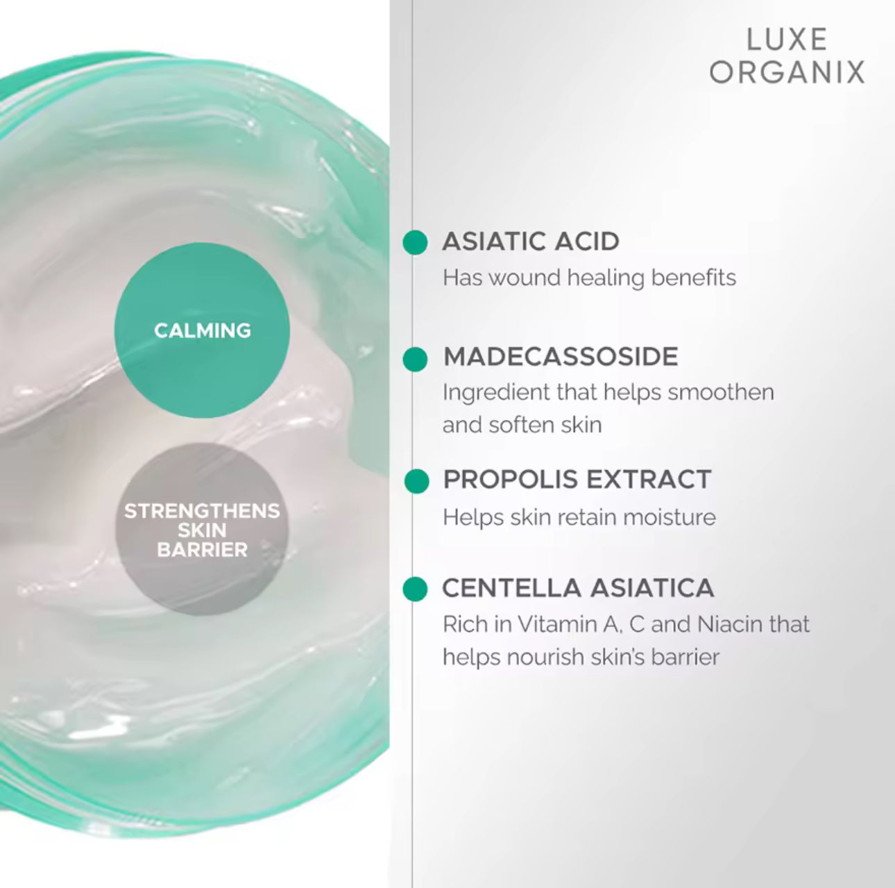 LUXE ORGANIX Cica Soothing Gel 300ml