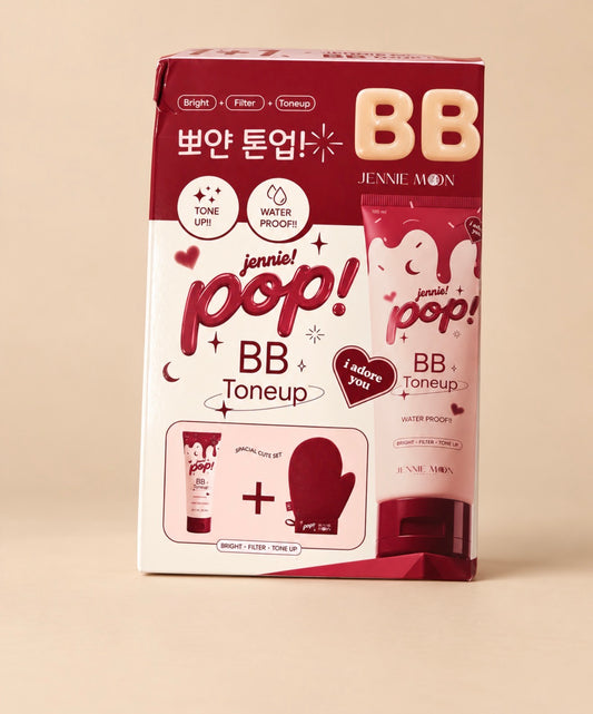 Jennie Moon Pop! BB Toneup Set – 100ml