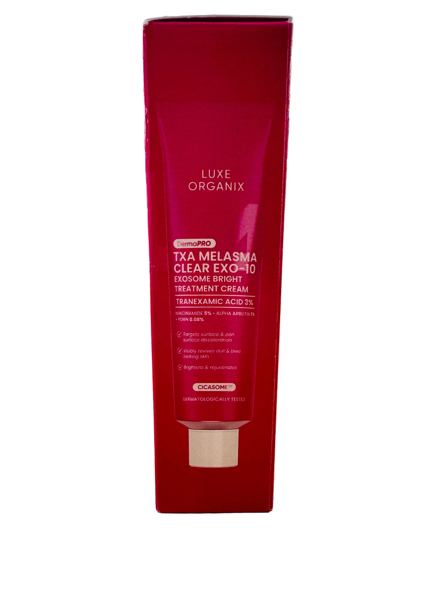 Luxe Organix DermaPRO TXA Melasma Clear EXO-10 Exosome Bright Treatment Cream | 30g