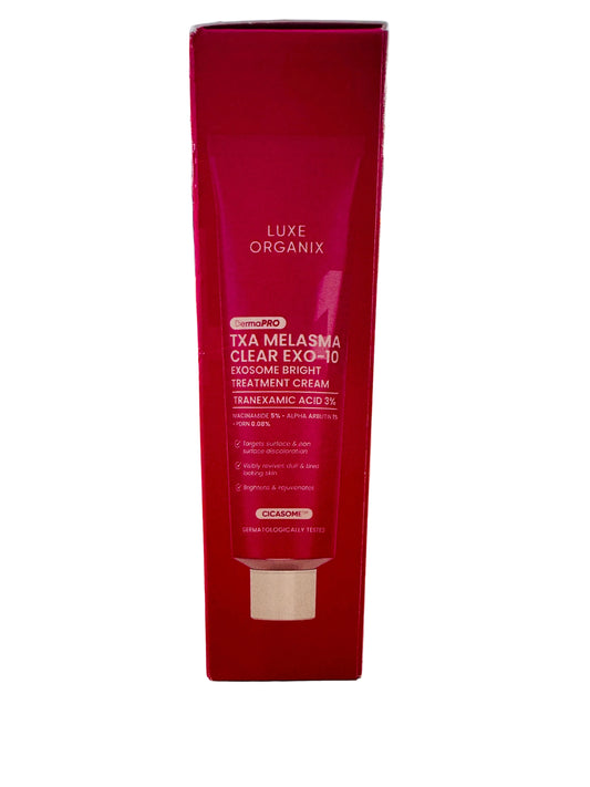 Luxe Organix DermaPRO TXA Melasma Clear EXO-10 Exosome Bright Treatment Cream | 30g