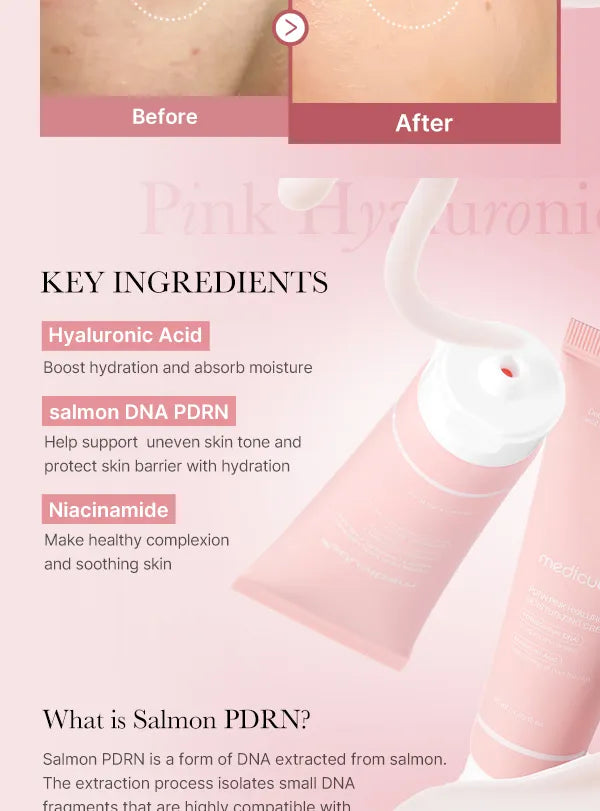 Medicube PDRN Pink Hyaluronic Moisturizing Cream 50 ml