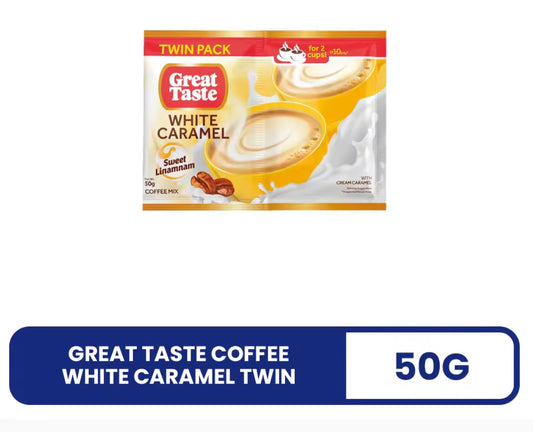 Great Taste White Caramel (1pc twin pack) 50g