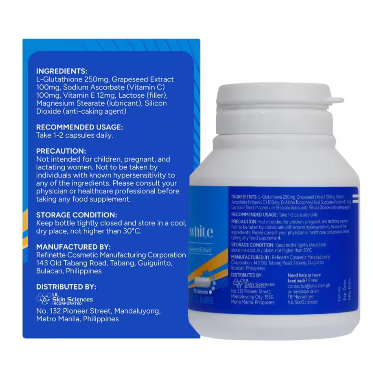 MYRA Glow Radiance White Bottle 30 Capsules