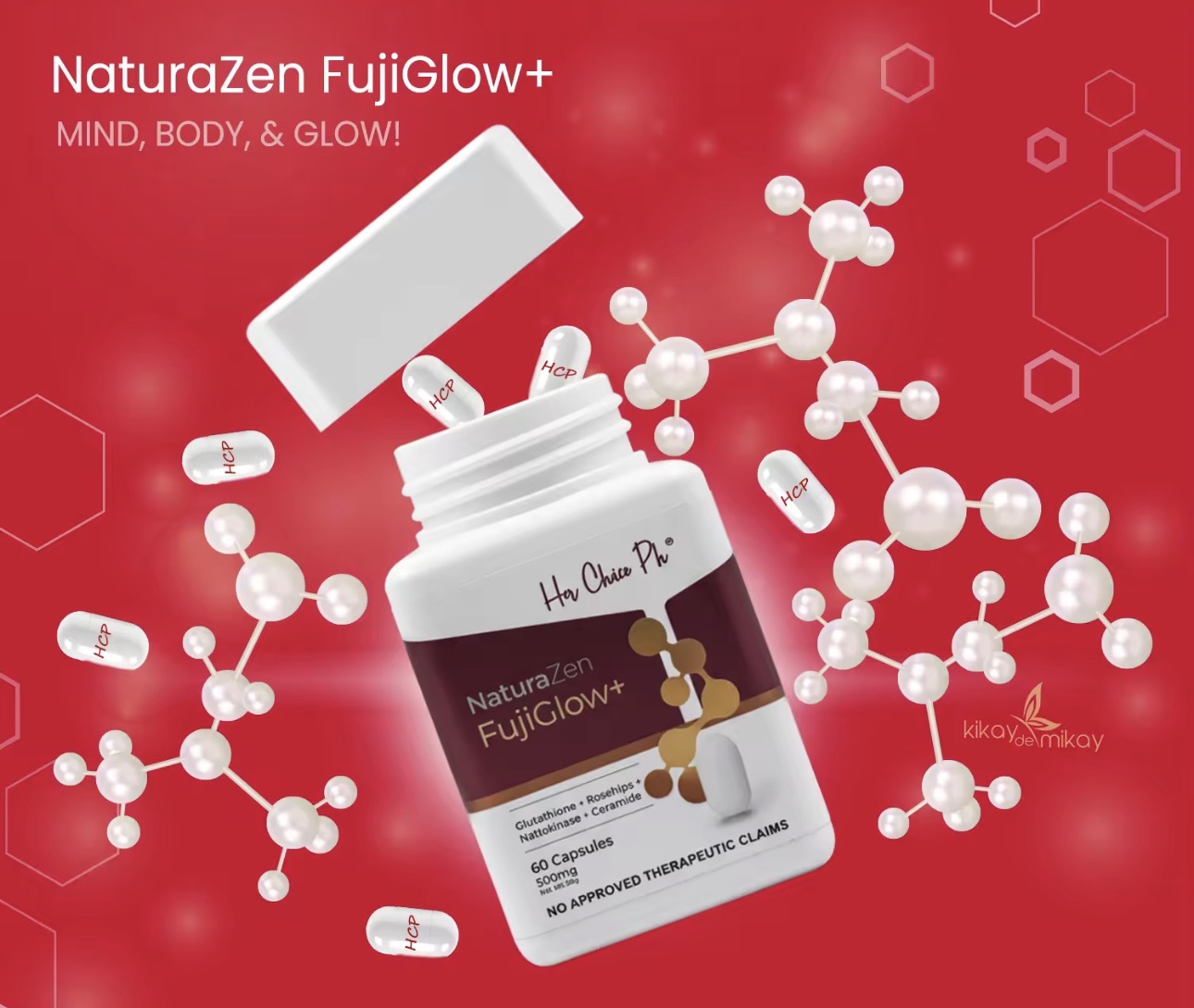 Her Choice PH NaturaZen FujiGlow+ Capsules | 60capsules