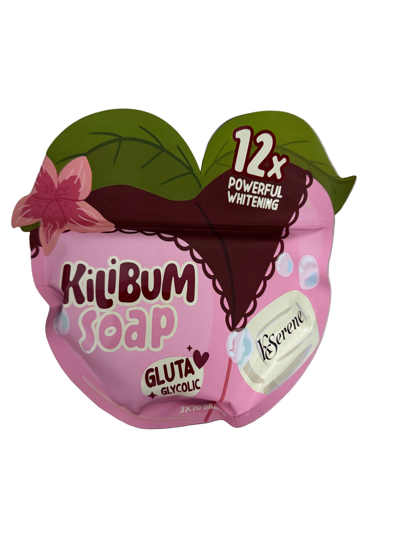 KSERENE KILIBUM SOAP 70gx3pcs per pouch | Whitening Moisturizing Brightening Soap